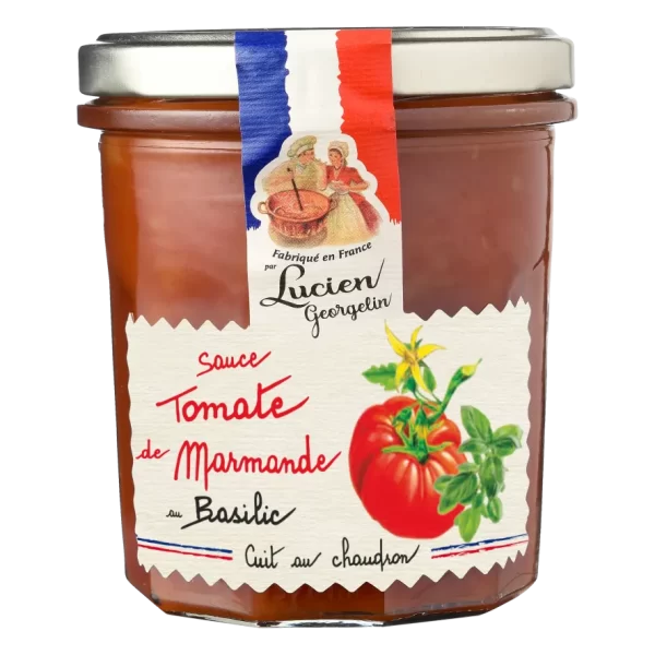 Sauce tomate de marmande au basilic artisanale