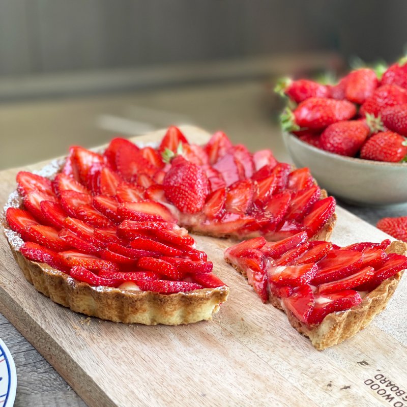 tarte fraise pate brisée