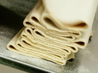 Pâte feuilletée fait main